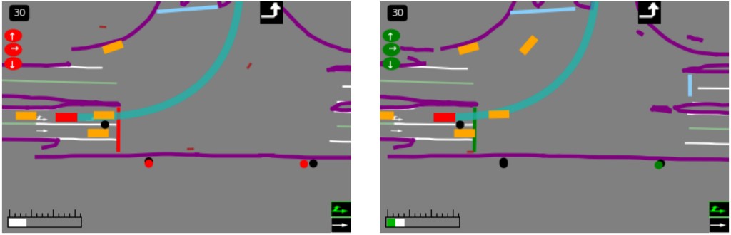 Traffic light transition GT (Fig. 5a)